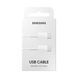 Type-C to Type-C Cable Samsung, 60W, White 136002 фото 3