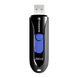 256GB USB3.1 Flash Drive Transcend "JetFlash 790", Black-Blue, Slider (R/W:90/40MB/s) 124512 фото 7