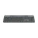 Wireless Keyboard Logitech K980 Signatur Slim (B2B), Ultra thin, Quiet Typing, F-keys, Smart Actions, Flow, Solar+, 2.4Ghz+BT, EN Graphite 250553 фото 5