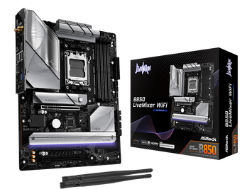 MB AM5 ASRock B850 LIVEMIXER WIFI ATX 227647 Imagini
