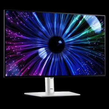 23.8" DELL UltraSharp U2424HE,Silver,IPS,1920x1080,120Hz,5ms,250cd,CR1000:1,HDMI+DP+USB+TypeC+LAN,Pv 222012 Imagini
