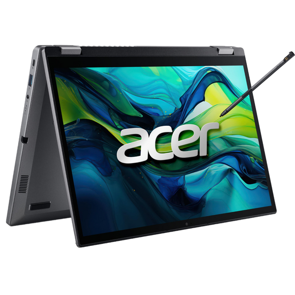 Ноутбук Acer 14.0" Aspire Spin 14 ASP14-51MTN Gray (Core 5 120U 16Gb 512Gb Win 11) 219915 фото