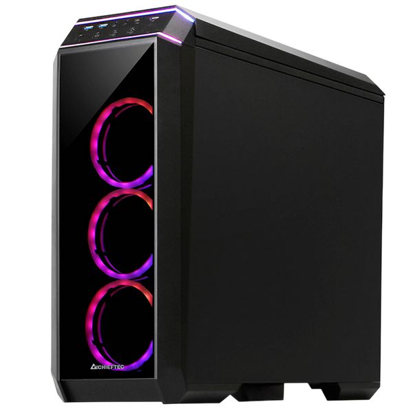 Case ATX Chieftec STALLION II, w/o PSU, 0.6mm, 4x120mm ARGB, Front&Side Tempered Glass, ARGB Hub, 1x 225330 фото