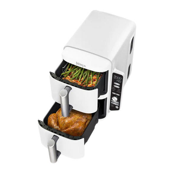Friteuză fara ulei Ninja SL400EUWH Double Stack XL, white 225001 Imagini