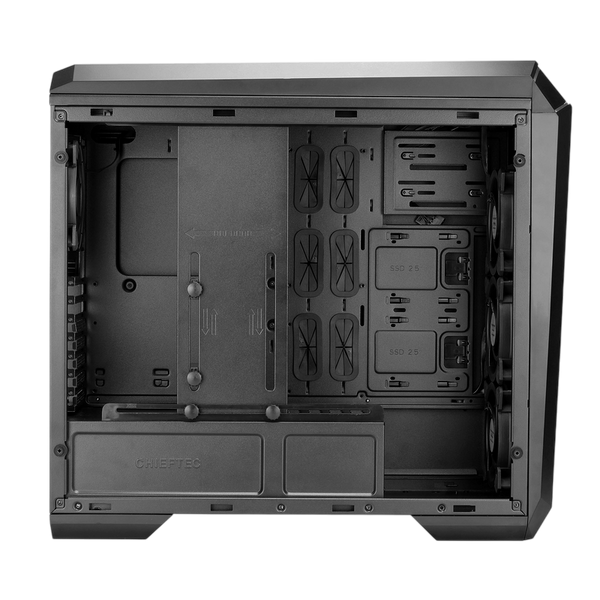 Case ATX Chieftec STALLION II, w/o PSU, 0.6mm, 4x120mm ARGB, Front&Side Tempered Glass, ARGB Hub, 1x 225330 фото