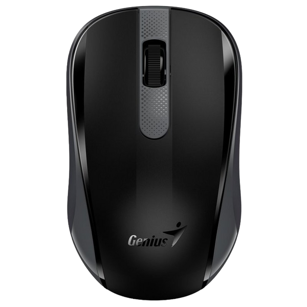 Wireless Mouse Genius NX-8008S, 1200 dpi, 3 buttons, Ambidextrous, Silent, BlueEye, 1xAA, Black 145731 Imagini