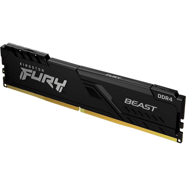 32GB DDR4-3600MHz Kingston FURY Beast (Kit of 2x16GB) (KF436C18BBK2/32), CL18-22-22, 1.35V, Black 133889 фото