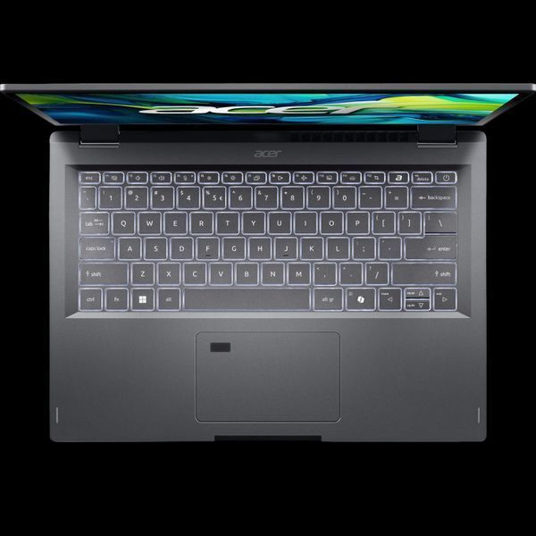 Ноутбук Acer 14.0" Aspire Spin 14 ASP14-51MTN Gray (Core 5 120U 16Gb 512Gb Win 11) 219915 фото