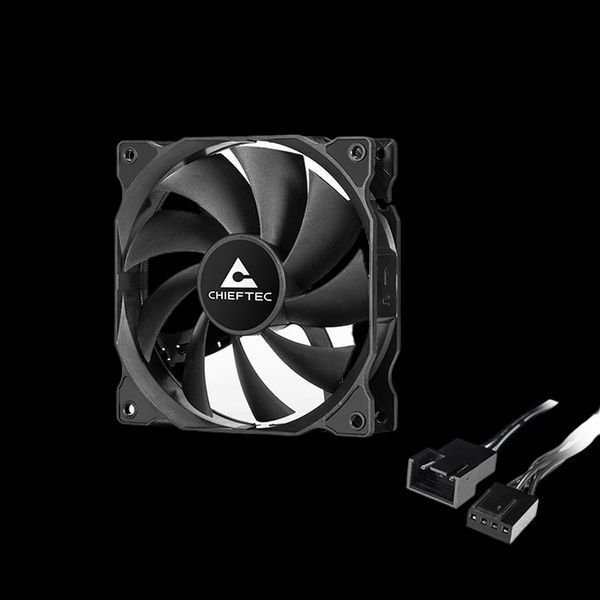 PC Case Вентилятор Chieftec ZF-1225PWM, 120x120x25 mm, 