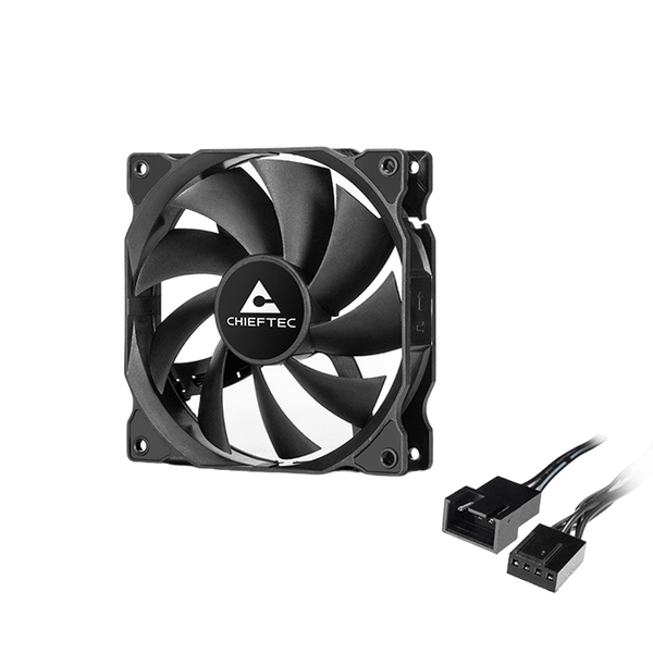 PC Case Вентилятор Chieftec ZF-1225PWM, 120x120x25 mm, 
