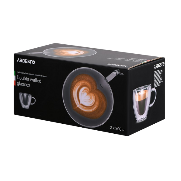Набор чашек Ardesto 300 ml 2 pcs, AR2630GHL 215232 фото