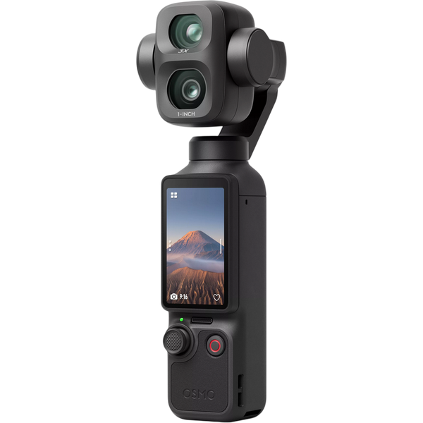 Camera Action cu stabilizator DJI Osmo Pocket 4P Standard Combo, Classic Black 267015 фото