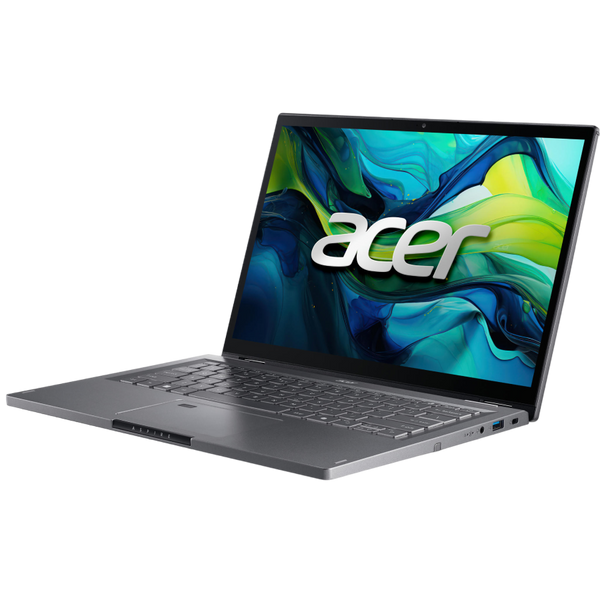 Ноутбук Acer 14.0" Aspire Spin 14 ASP14-51MTN Gray (Core 5 120U 16Gb 512Gb Win 11) 219915 фото