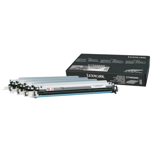 Drum Unit Lexmark C734/736/746/748 CMYK, (4pcs in box), C734X24G 79871 фото