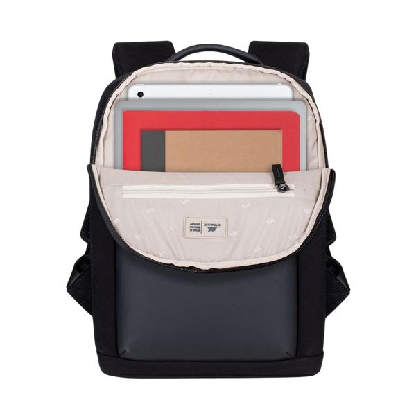 Backpack Rivacase 8521, Cardiff Canvas Urban 8L 234452 Imagini