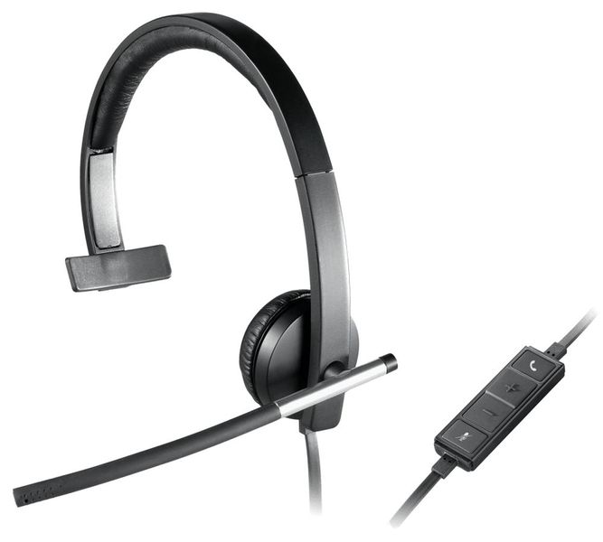 Headset Logitech H650E, Mic, Mono, USB 123864 фото