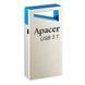 128GB USB3.1 Flash Drive Apacer "AH155", Silver, Super-Mini, Metal Case, Capless (AP128GAH155U-1) 122143 Imagini 1