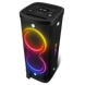 Partybox SVEN "PS-1250" 300W, TWS, IPx4, Bluetooth, FM, USB, microSD, LED-display, 13500mA*h, Black 268469 Imagini 5