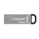 128GB USB3.2 Flash Drive Kingston DataTraveler Kyson, Silver, Metal Case, Key Ring (DTKN/128GB) 136258 фото 5