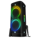 Partybox SVEN "PS-1250" 300W, TWS, IPx4, Bluetooth, FM, USB, microSD, LED-display, 13500mA*h, Black 268469 Imagini 7