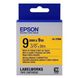 Tape Cartridge EPSON LK3YBW; 9mm/9m Strong Adhesive, Black/Yellow, C53S653005 79080 фото 2