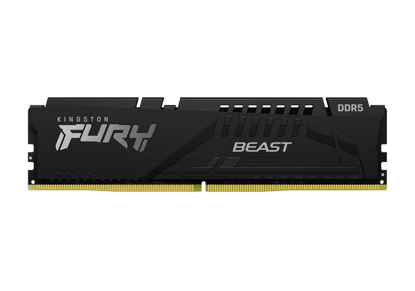 16GB DDR5-6000MHz Kingston FURY Beast (KF560C40BB-16), CL40-40-40, 1.35V, Intel XMP 3.0, Black 137160 фото