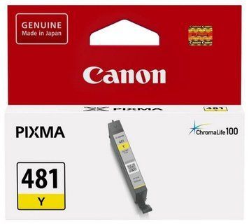 Ink Cartridge Canon CLI-481 Y, Yellow 123431 Imagini