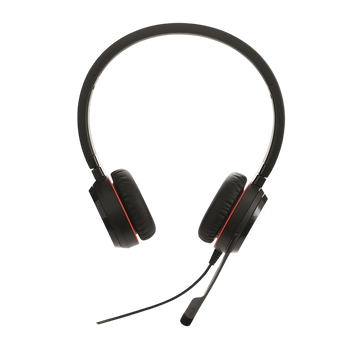 Headset Jabra Evolve 30 II, Stereo MS, USB C/A adapter, Black 275040 Imagini