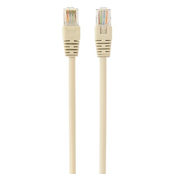 1.5m, Patch Cord Gray PP12-1.5M, Cat.5E, Cablexpert, molded strain relief 50u" plugs 48025 фото