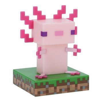 Lampa Led Paladone Minecraft Axolotl Icon Light V2 PP11390MCFV2 234350 Imagini