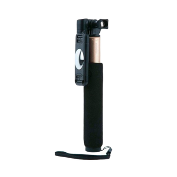 Selfie Stick Remax, P5, Wired, Gold 126825 Imagini
