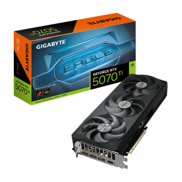 VGA Gigabyte RTX5070Ti 16GB GDDR7 Eagle OC (GV-N507TEAGLE OC-16GD) 229766 фото