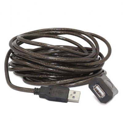 Cable USB,USB AM/AF,10.0 m, Active USB2.0, Cablexpert, UAE-01-10M 84443 фото
