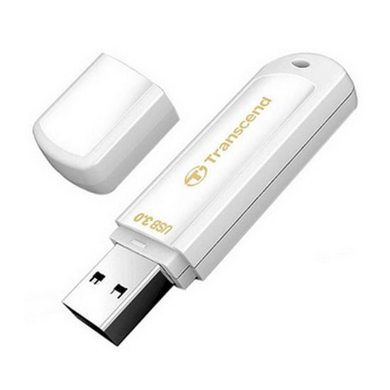 32GB USB3.1 Flash Drive Transcend "JetFlash 730", White, Classic (R/W:90/20MB/s) 55555 фото