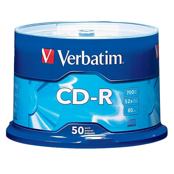 CD-R 50*Spindle, Verbatim, 700MB, 52x, Extra protection 70760 фото