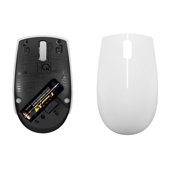 Lenovo 300 Wireless Compact Mouse Cloud Grey (GY51L15677) 214067 Imagini