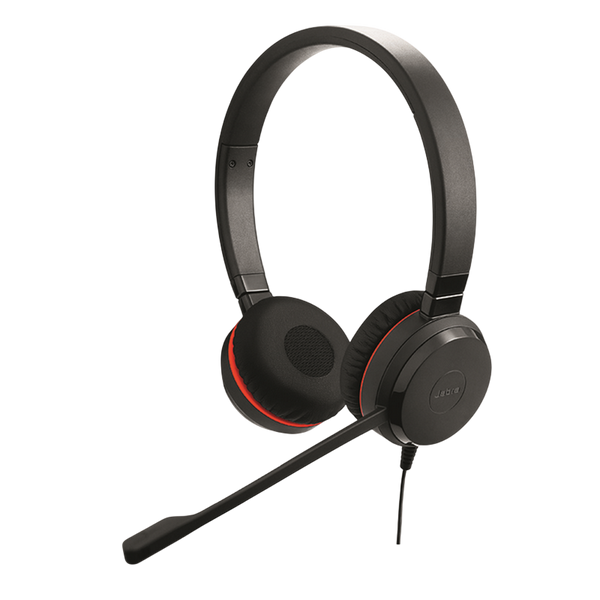 Headset Jabra Evolve 30 II, Stereo MS, USB C/A adapter, Black 275040 Imagini