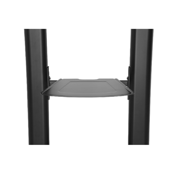 Display/TV Mount Stand Gembird TVS-100T-02, 60-100"; Black, VESA; max 100kg, Height adjustable TV fl 219061 фото