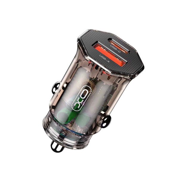 Car Charger XO, PD 20W+QC3.0 18W, CC50, Brown 211048 Imagini