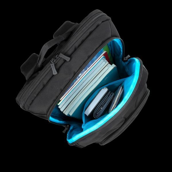 Backpack Rivacase 7569 ECO, for Laptop 17,3" & City bags, Black 211308 Imagini