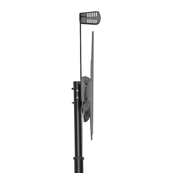 Display/TV Mount Stand Gembird TVS-100T-02, 60-100"; Black, VESA; max 100kg, Height adjustable TV fl 219061 фото