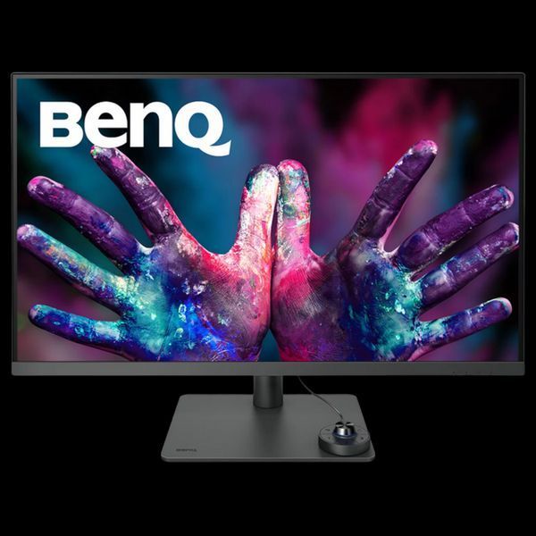 31.5" BenQ PD3205U,Black,IPS,3840x2160,60Hz,5ms,350cd,HDR10,HDMI+DP+USB+TypeC,KVM,Spkrs,Pivot 219855 Imagini