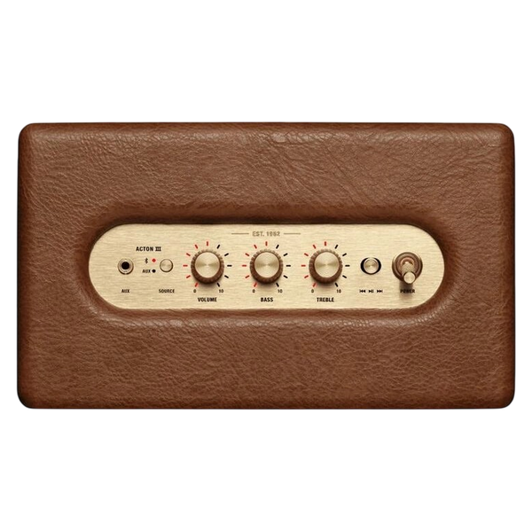 Marshall Acton III Bluetooth Speaker - Brown 264901 Imagini