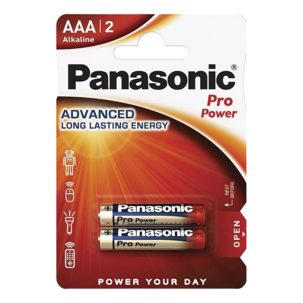 Panasonic "PRO Power" AAA Blister *2, Alkaline, LR03XEG/2BP 69791 Imagini