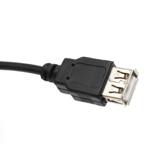 Cable USB, USB AM/AF, 1.8 m, USB2.0 SVEN, Black 53893 фото