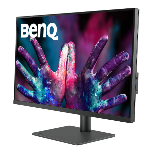 31.5" BenQ PD3205U,Black,IPS,3840x2160,60Hz,5ms,350cd,HDR10,HDMI+DP+USB+TypeC,KVM,Spkrs,Pivot 219855 Imagini