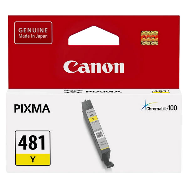 Ink Cartridge Canon CLI-481 Y, Yellow 123431 фото