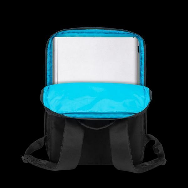 Backpack Rivacase 7569 ECO, for Laptop 17,3" & City bags, Black 211308 Imagini