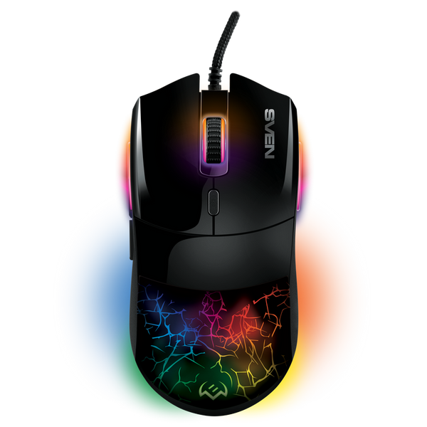 Gaming Mouse SVEN RX-G995, 1000-16000 dpi, 5 buttons, 135g., Ambidextrous, Programmable, Built-in me 230676 фото