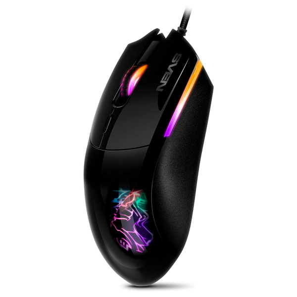 Gaming Mouse SVEN RX-G995, 1000-16000 dpi, 5 buttons, 135g., Ambidextrous, Programmable, Built-in me 230676 фото